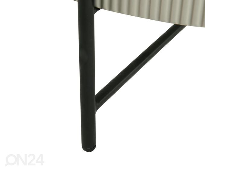 Diivanilaud Round Ø 80 cm suurendatud