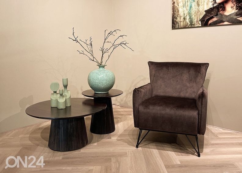 Diivanilaud Salvator Ø 80 cm suurendatud