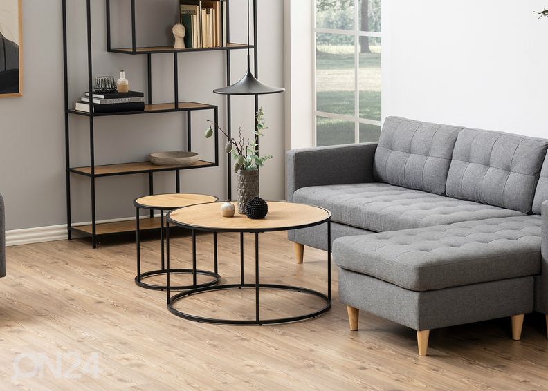 Diivanilaud Spectral Ø 80 cm suurendatud