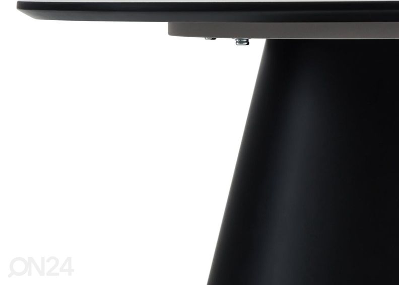 Diivanilaud Tango Ø 80 cm suurendatud