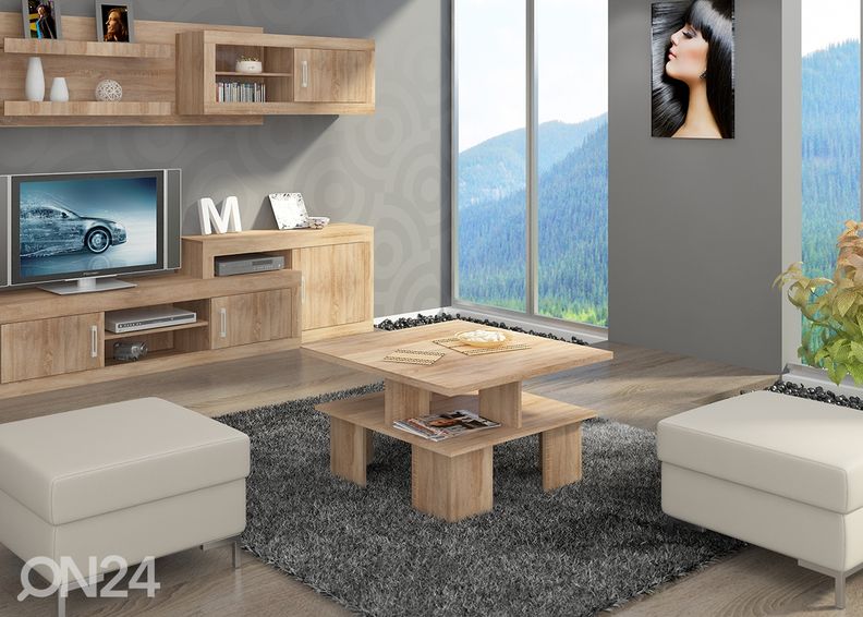 Diivanilaud Tom 80x80 cm suurendatud