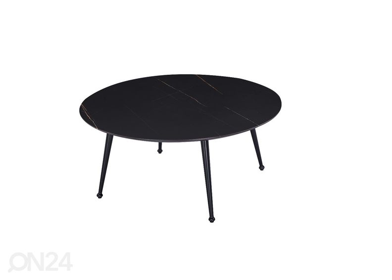 Diivanilaud Tron Ø 80 cm suurendatud