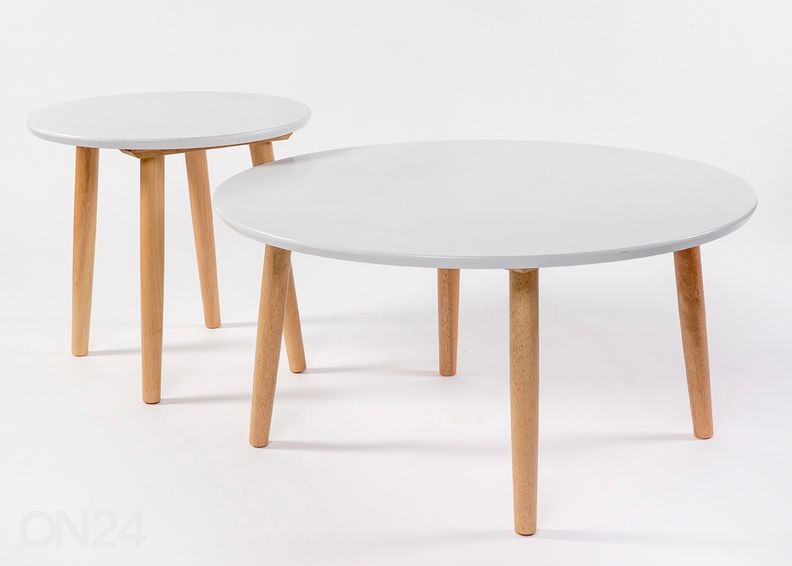 Diivanilaud Veneto Ø 80 cm suurendatud