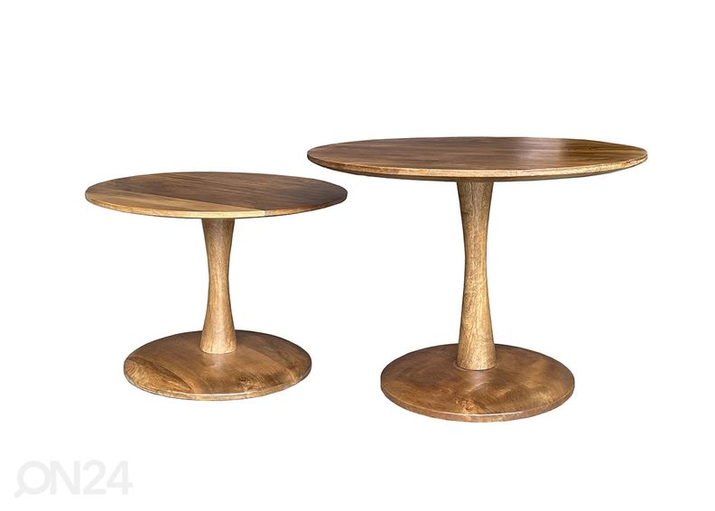 Diivanilaud Vivian Ø 50 cm suurendatud