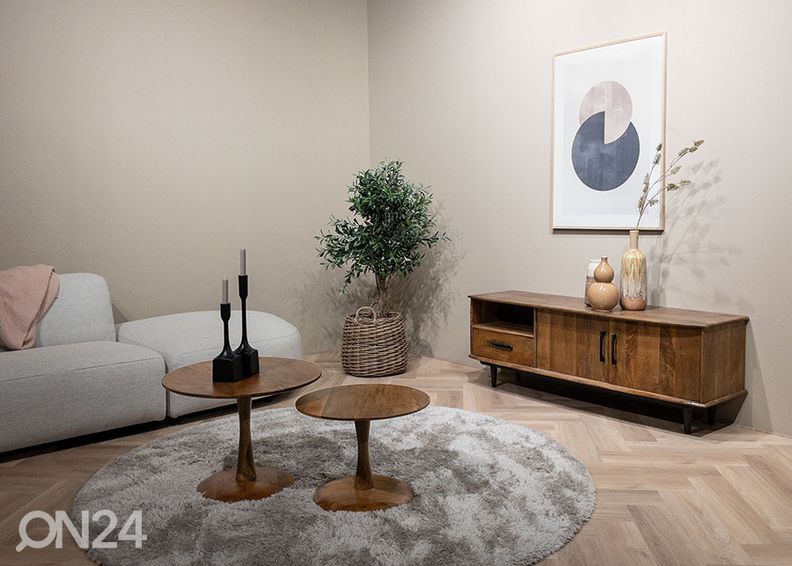 Diivanilaud Vivian Ø 50 cm suurendatud