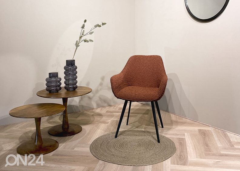 Diivanilaud Vivian Ø 50 cm suurendatud