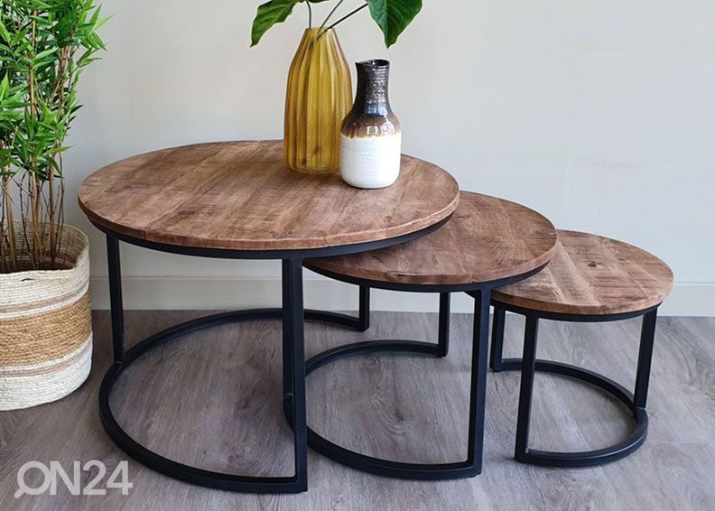 Diivanilaudaade komplekt Jerrel, 3 tk suurendatud