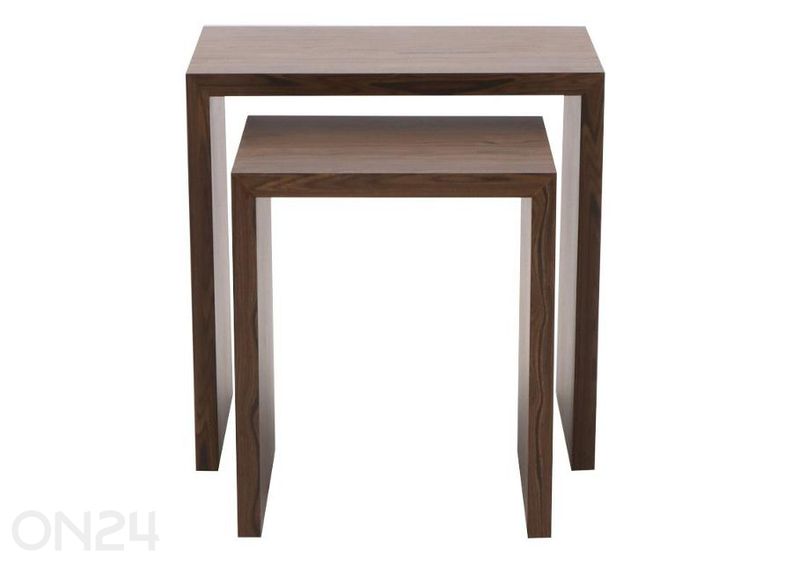 Diivanilaudade komlekt Diaz, 2 tk pruun suurendatud