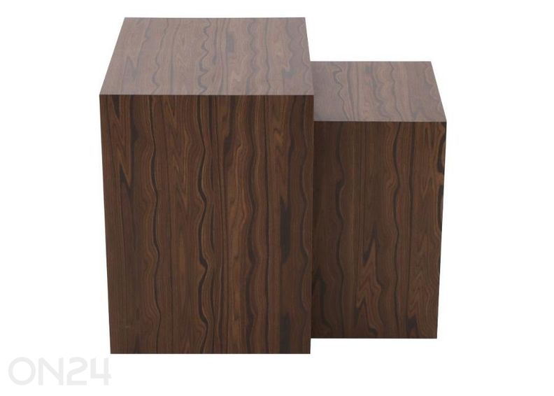 Diivanilaudade komlekt Diaz, 2 tk pruun suurendatud