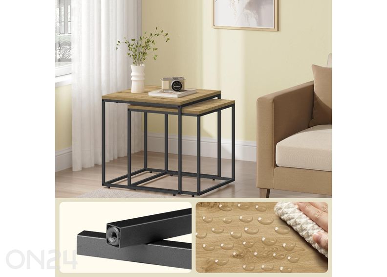 Diivanilaudade komplekt, 2 tk suurendatud