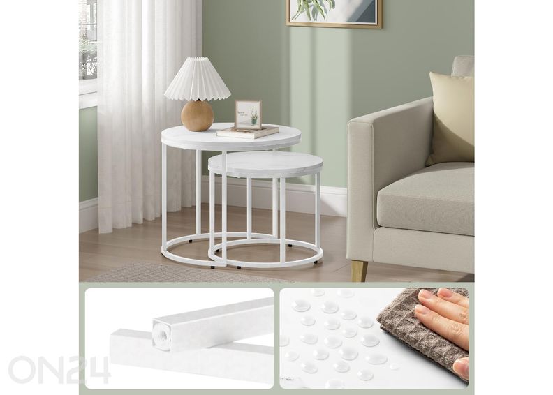 Diivanilaudade komplekt 2tk suurendatud