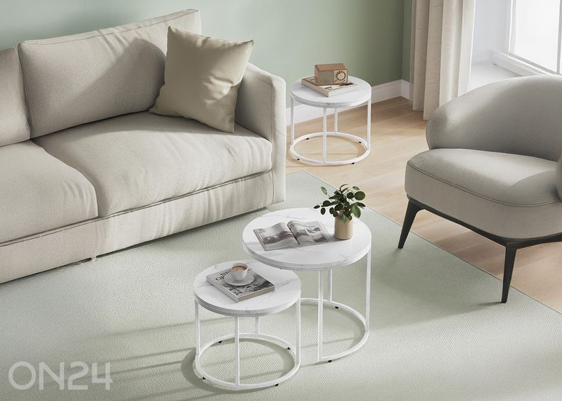 Diivanilaudade komplekt 2tk suurendatud