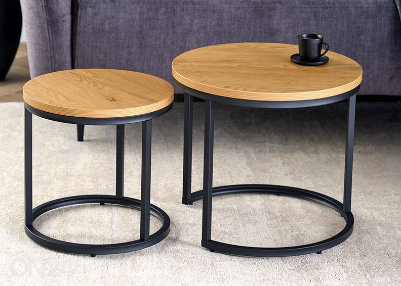 Diivanilaudade komplekt Elegance, 2 tk suurendatud