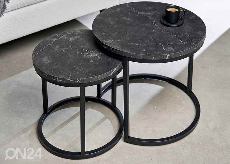 Diivanilaudade komplekt Elegance, 2 tk suurendatud