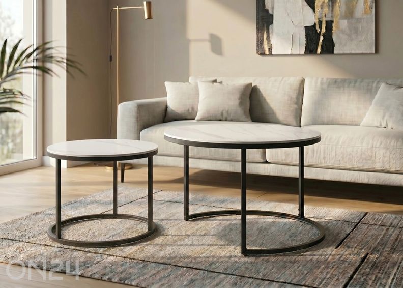 Diivanilaudade komplekt Elegance, 2 tk suurendatud