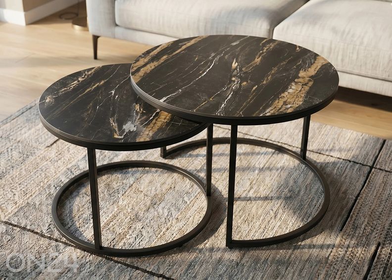 Diivanilaudade komplekt Elegance, 2 tk suurendatud