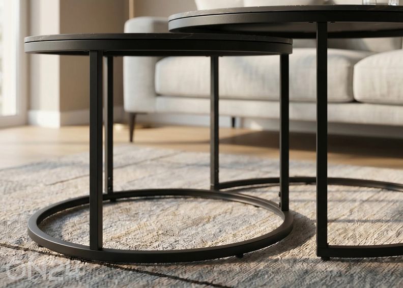Diivanilaudade komplekt Elegance, 2 tk suurendatud