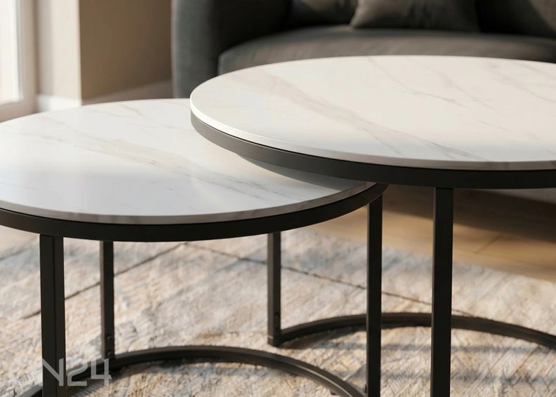 Diivanilaudade komplekt Elegance, 2 tk suurendatud