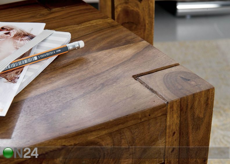 Diivanilaudade komplekt Mumbai 3tk, india roosipuu suurendatud