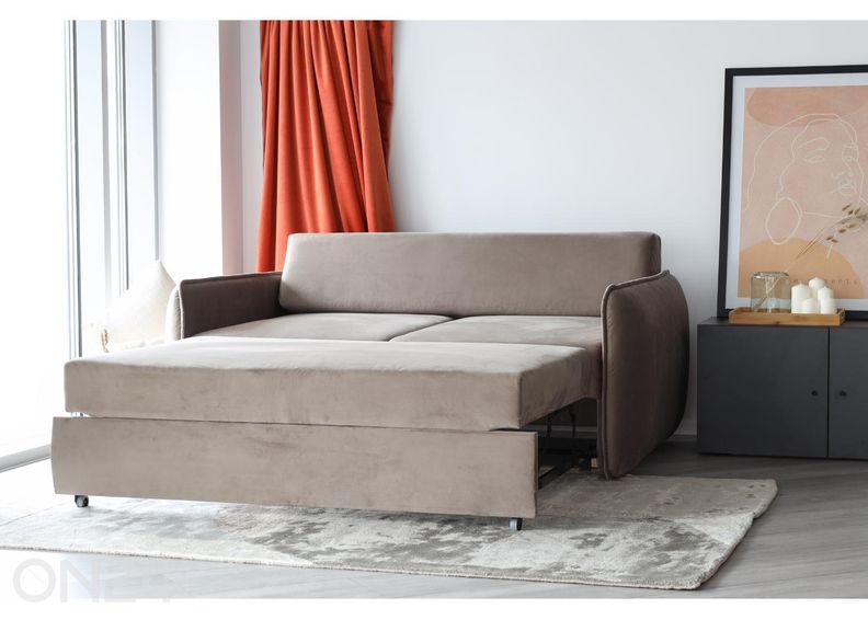 Diivanvoodi 2-kohaline Selfie suurendatud