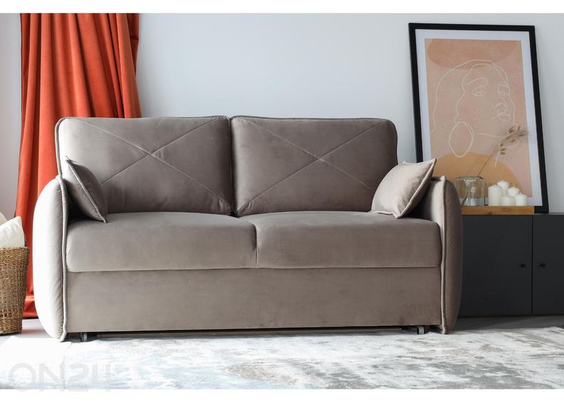 Diivanvoodi 2-kohaline Selfie suurendatud