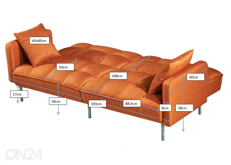 Diivanvoodi suurendatud