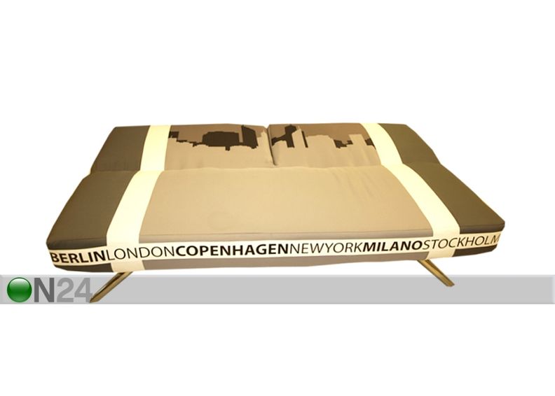 Diivanvoodi City Print suurendatud