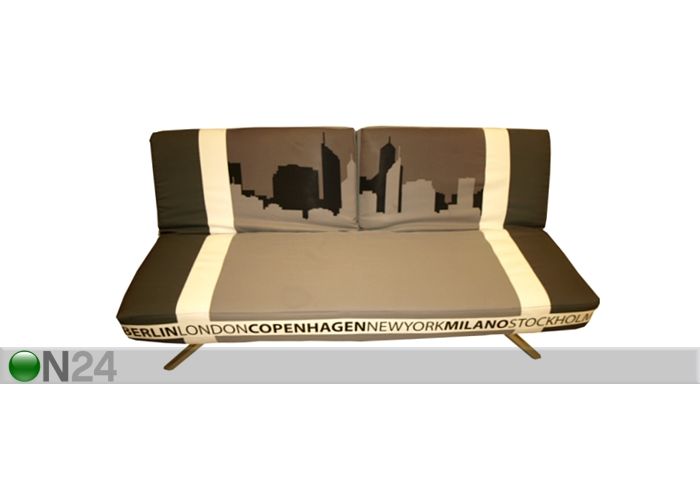 Diivanvoodi City Print suurendatud