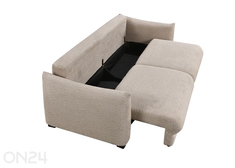 Diivanvoodi pesukastiga Ally suurendatud