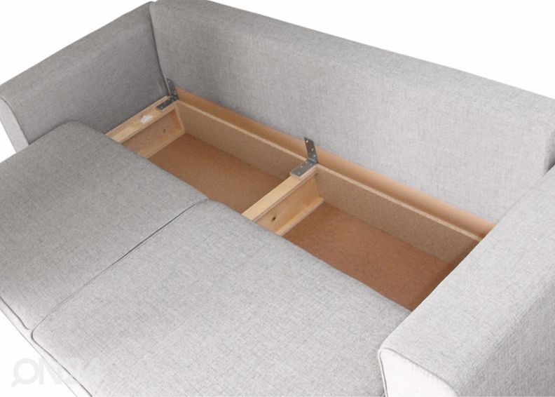 Diivanvoodi pesukastiga Bella II suurendatud