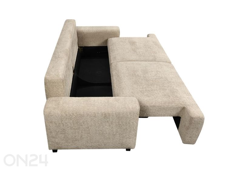 Diivanvoodi pesukastiga Brette suurendatud