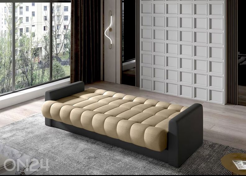 Diivanvoodi pesukastiga Gro suurendatud