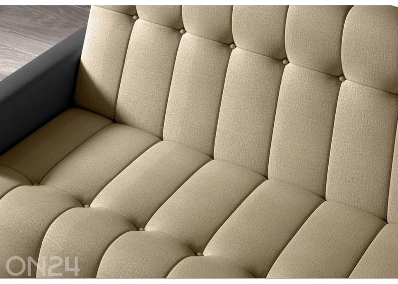 Diivanvoodi pesukastiga Gro suurendatud