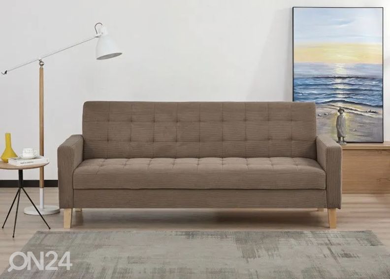 Diivanvoodi pesukastiga Ilse 204 cm suurendatud