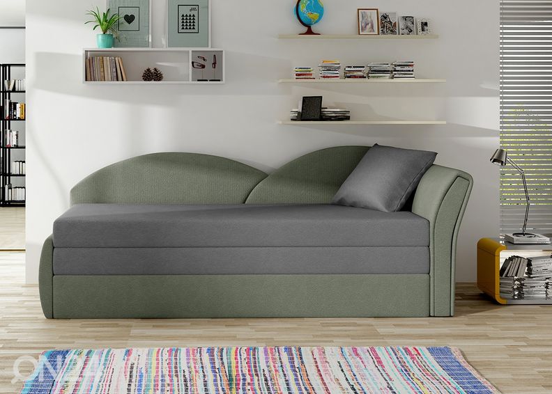 Diivanvoodi pesukastiga Nau suurendatud