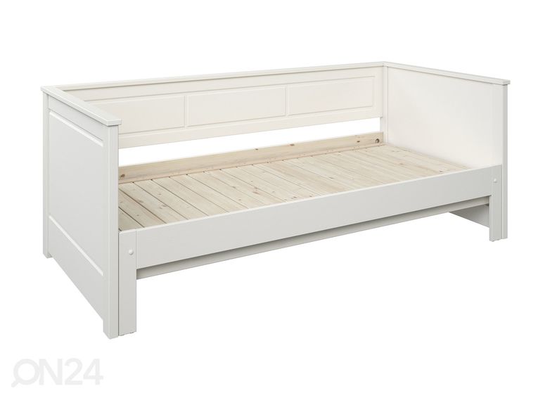 Diivanvoodi Robin 90/180x200 cm, valge suurendatud