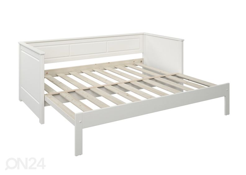 Diivanvoodi Robin 90/180x200 cm, valge suurendatud