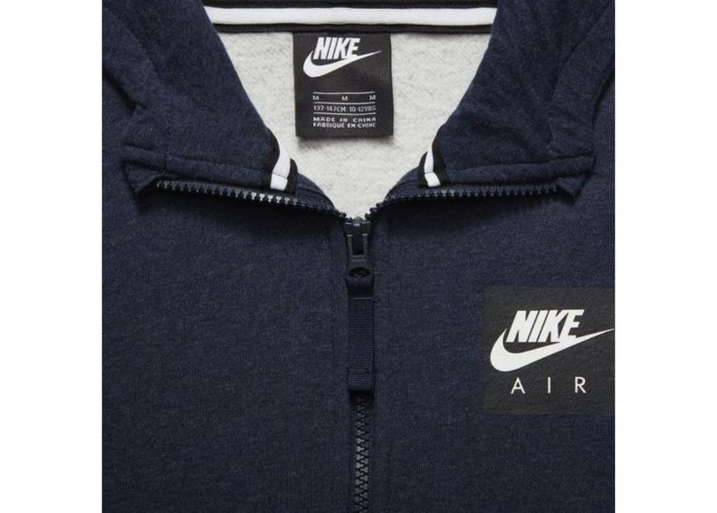 Dressipluus lastele Nike Air Hoodie FZ Jr 939635-473 suurendatud
