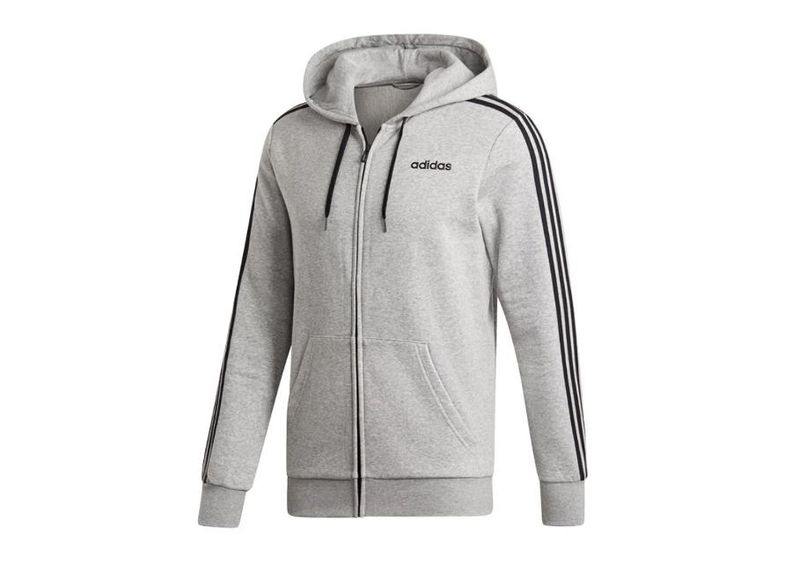 Dressipluus meestele adidas Essentials 3 Stripes Fullzip Fleece M DU0476 suurendatud