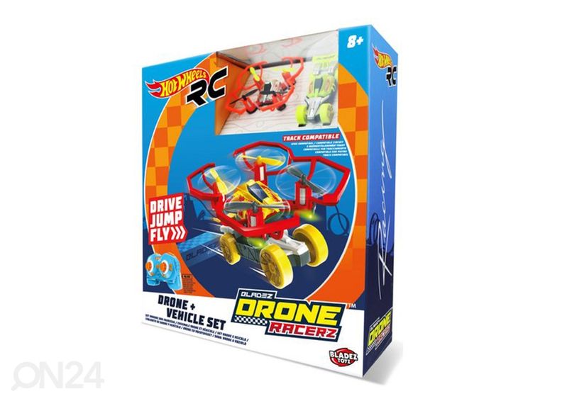 Droon-auto Hot Wheels suurendatud