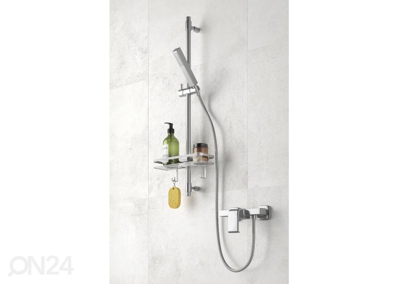 Duširiiul Origin madal, 29x11x9 cm, hõbe suurendatud