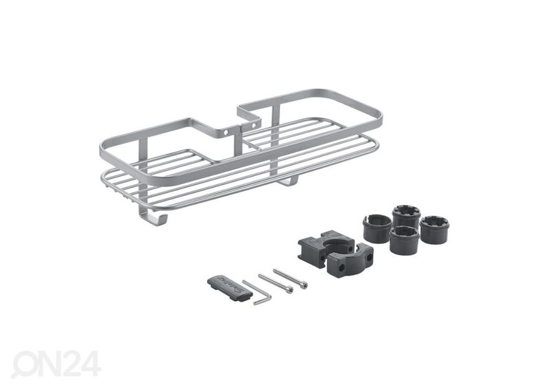 Duširiiul Origin madal, 29x11x9 cm, hõbe suurendatud