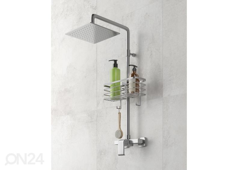 Duširiiul Origin sügav, 29x11x15 cm, hõbe suurendatud