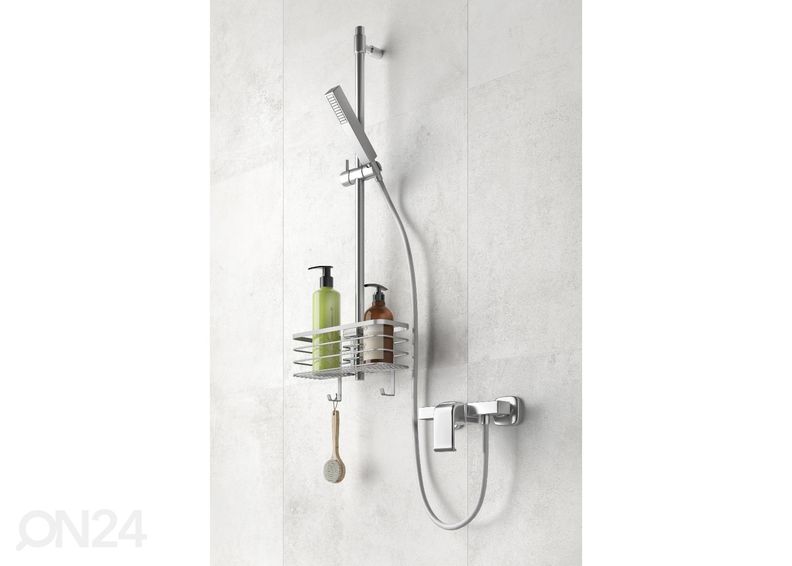 Duširiiul Origin sügav, 29x11x15 cm, hõbe suurendatud