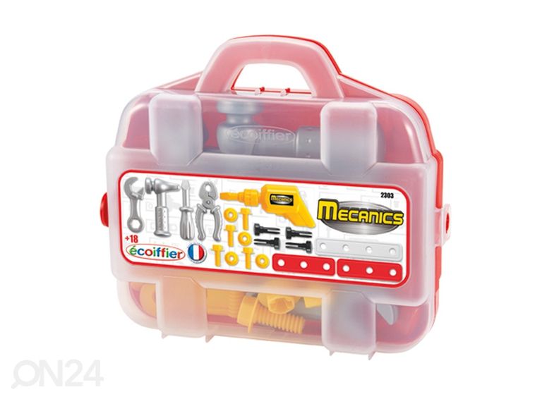 Ecoiffier tööriistakohver suurendatud