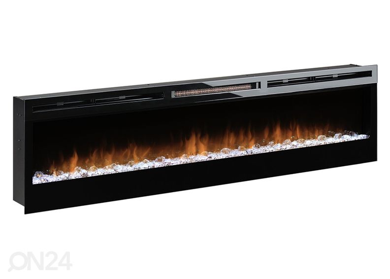 Elektrikamin seinale Dimplex Linear Prism 74 suurendatud