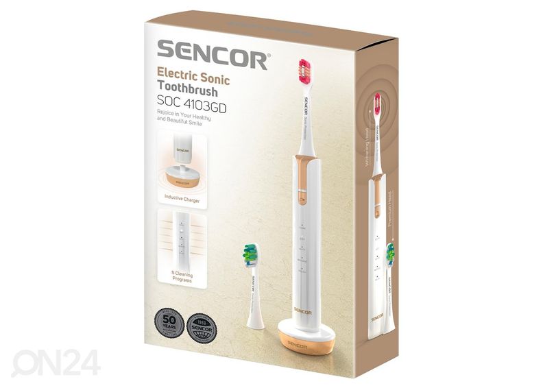 Elektriline hambahari Sencor SOC4103GD suurendatud
