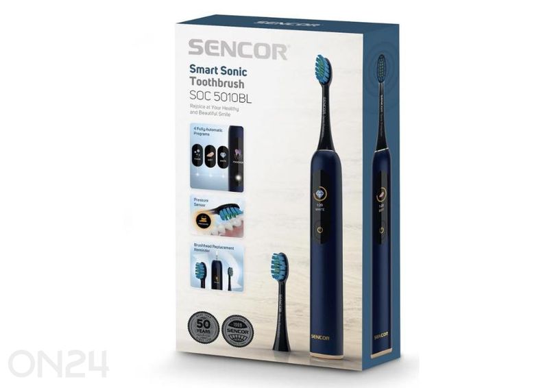 Elektriline hambahari Sencor SOC5010BL suurendatud