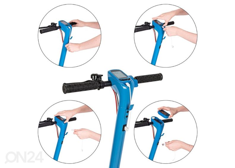 Elektriline tõukeratas W-TEC Dalfin 10” suurendatud