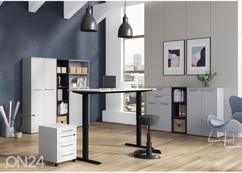 Elektriliselt reguleeritav kirjutuslaud Agenda 180 cm suurendatud